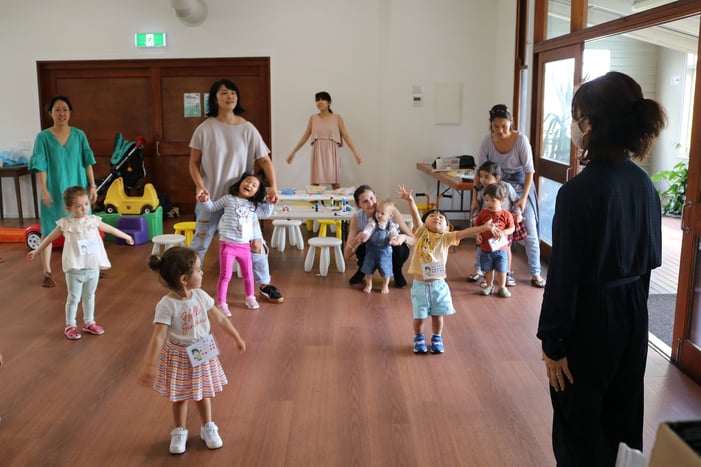Physical activity at a Japanese playgroup