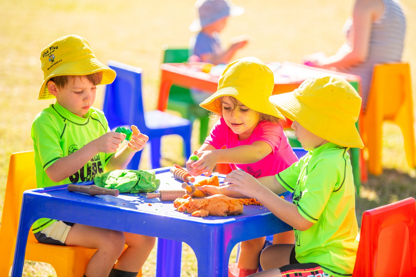 Children outdoors