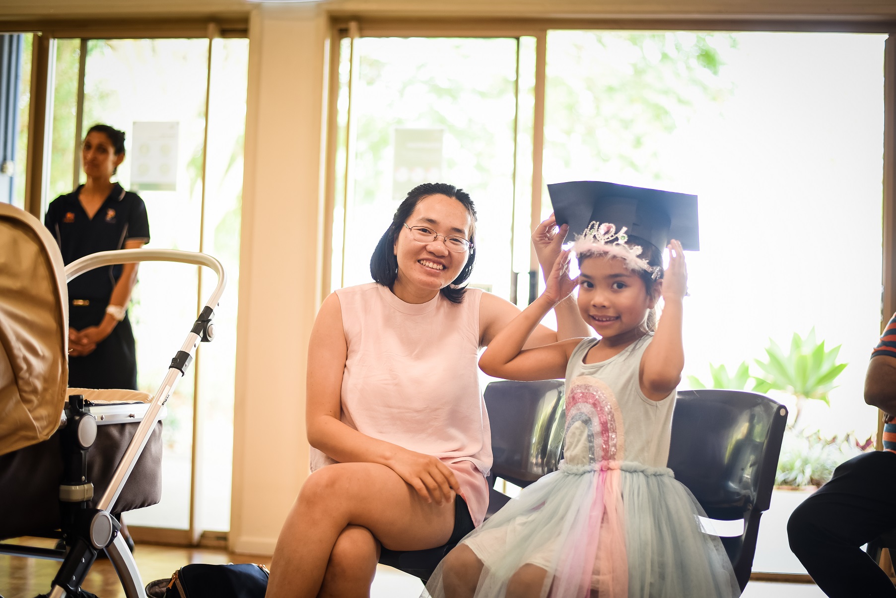 Child graduating from HIPPY