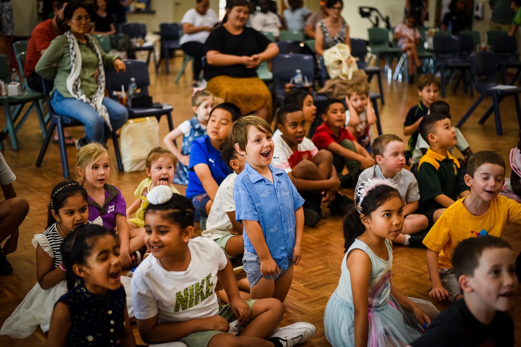 Children at HIPPY session