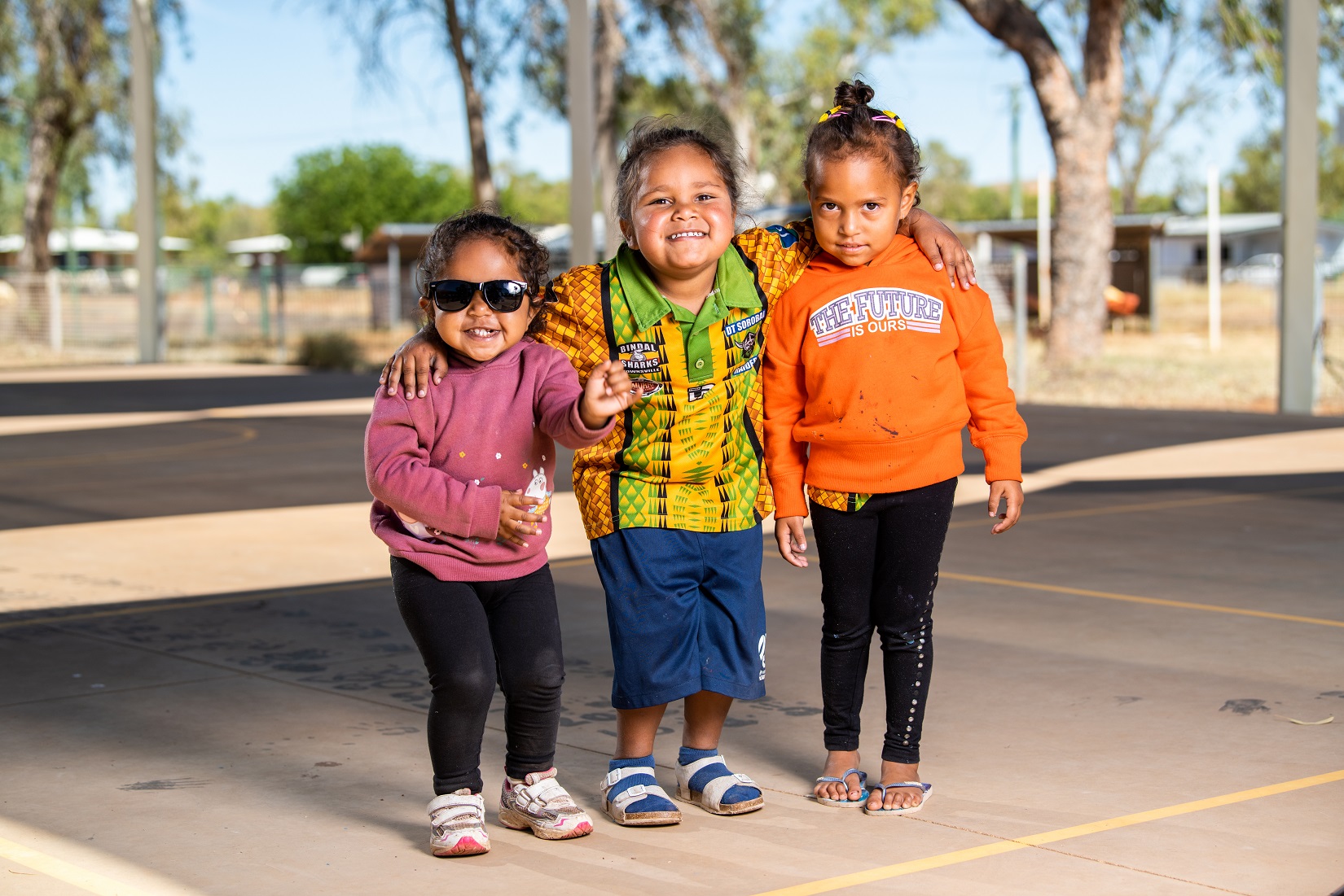 Children outside