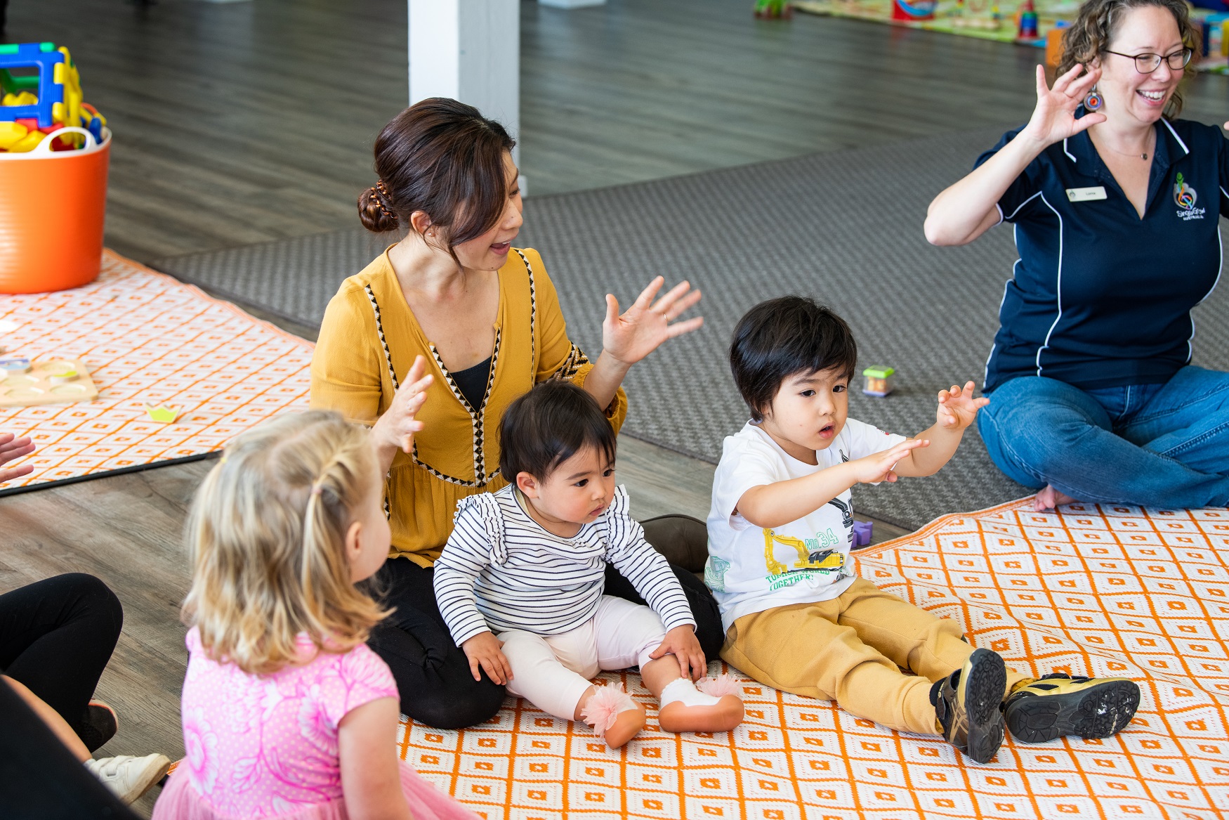 Children at Sing&Grow